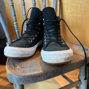 Converse All Star Platform Hi Leather